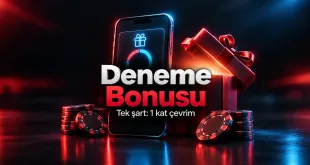 Cenabet deneme bonusu, tek şart 1 kat çevrim