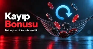 Cenabet kayıp bonusu, net kaybın bir kısmı iade edilir