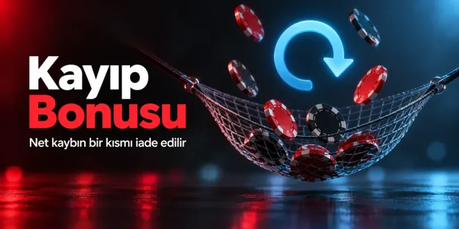 Cenabet kayıp bonusu, net kaybın bir kısmı iade edilir